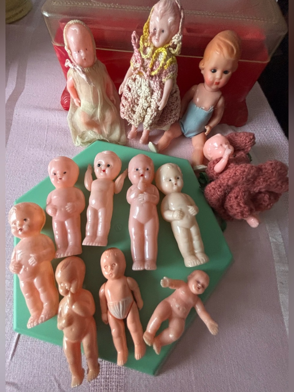Vintage Celluloid Dolls